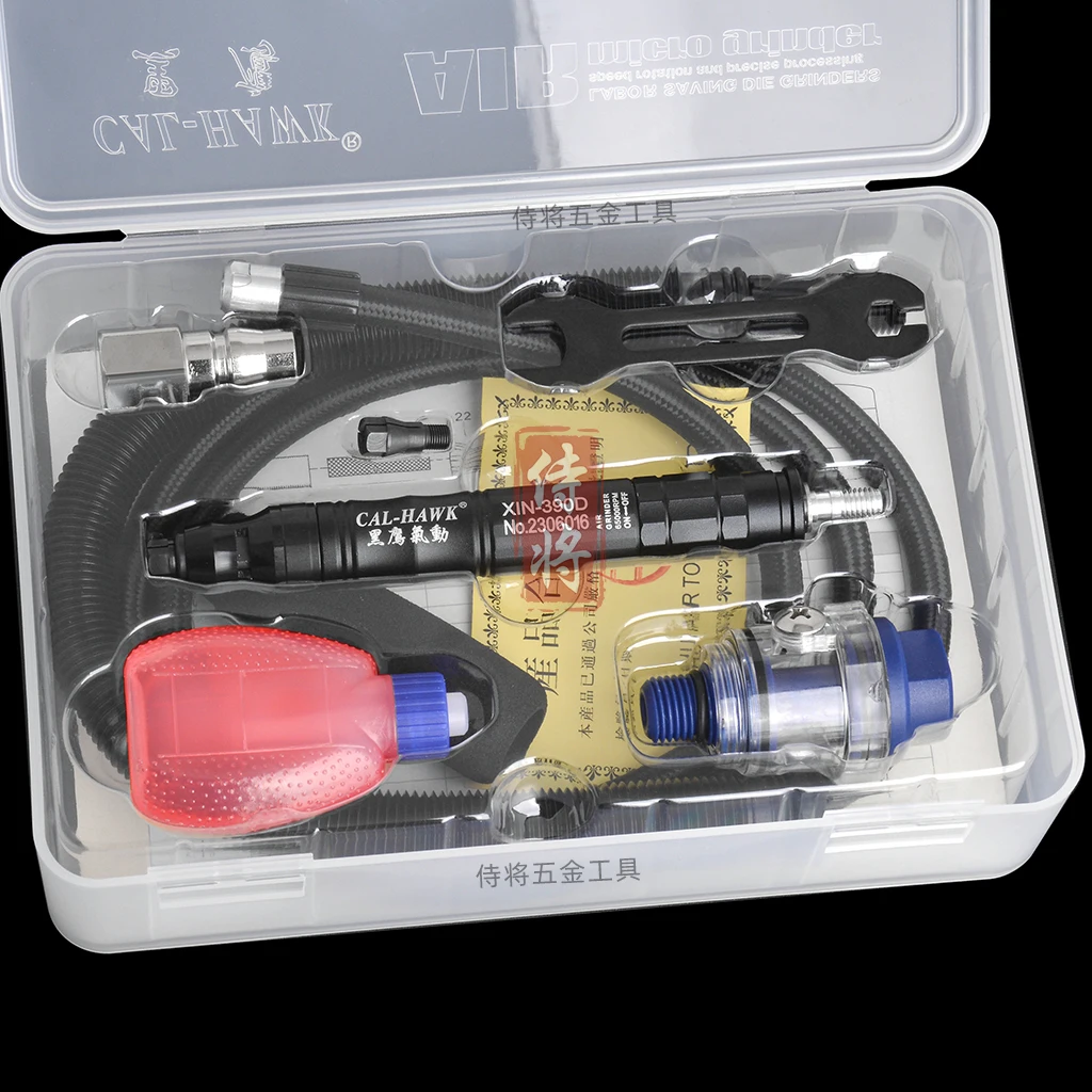 Imagem -05 - Pequena Retificadora Pneumática Micro Air Grinder Mini Lápis Polimento Gravação Corte Ferramentas Pneumáticas 370a 390d