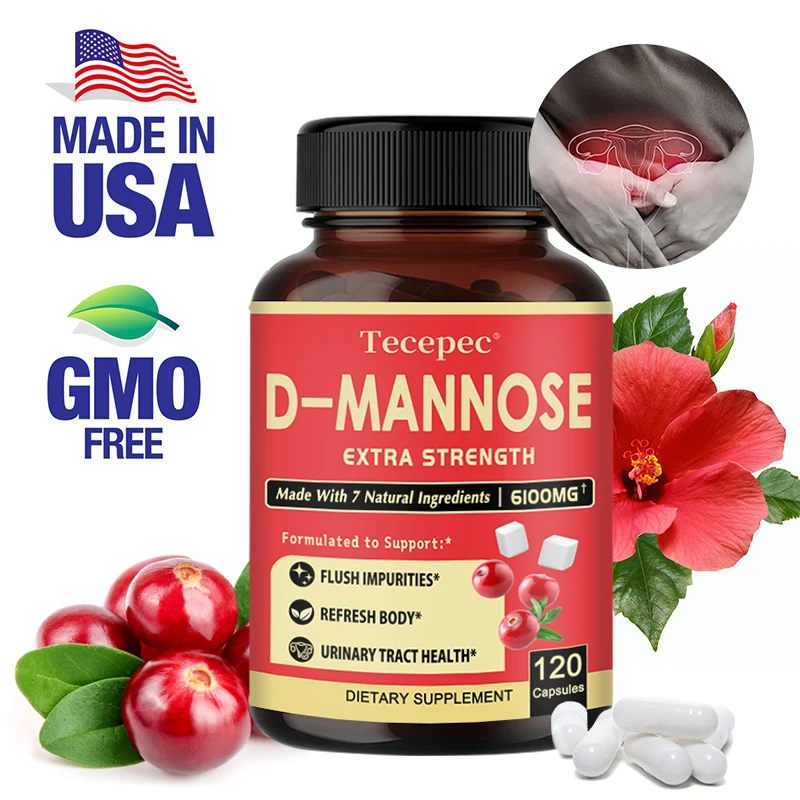 D-Mannose - Organic Cranberry Supplement To Support Urinary Tract and Bladder Health and Reduce Urinary Tract Infections