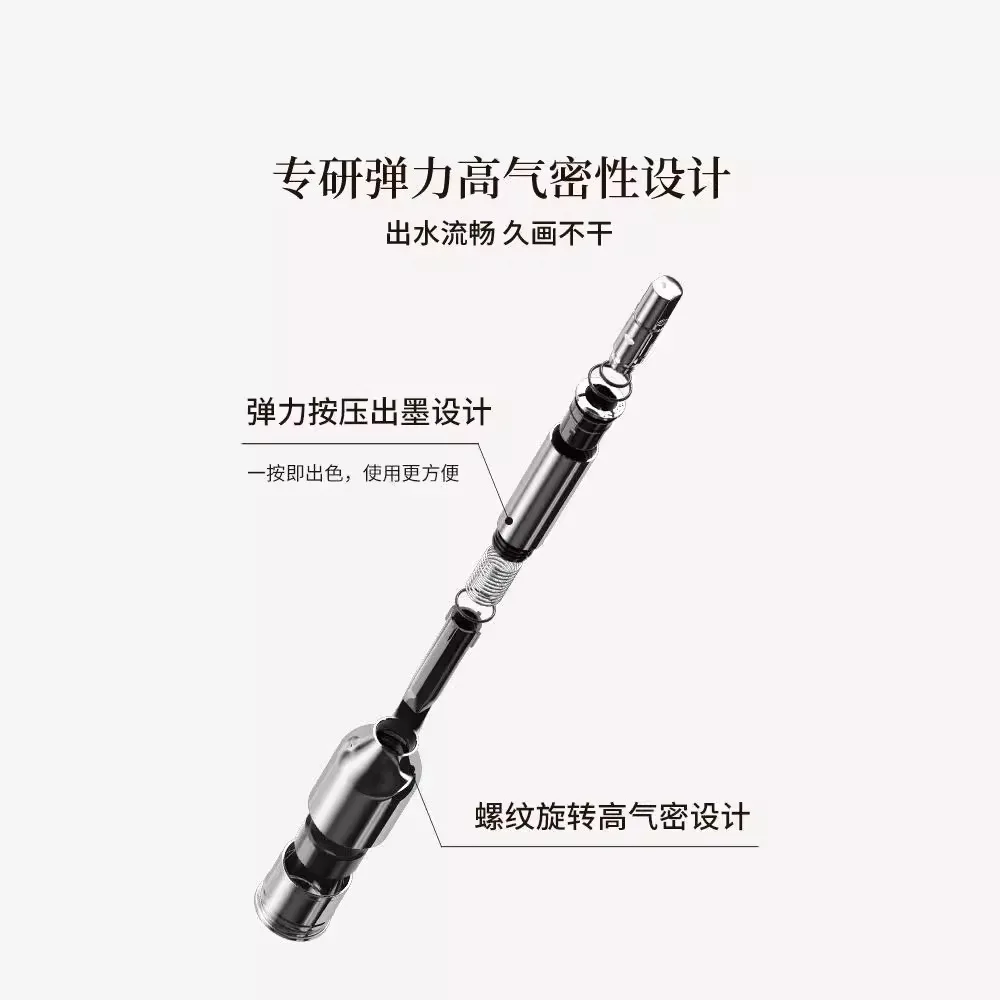 Joocyee 2-in-1 Water Eyebrow Pen Hairline Pen Long lasting Color Natural Wild Eyebrow Pen