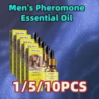 10ml Men's Pheromone Essential Oil Long Lasting Natural Refreshing Body Essence Fragrance Attracts Women Into Fragrances New