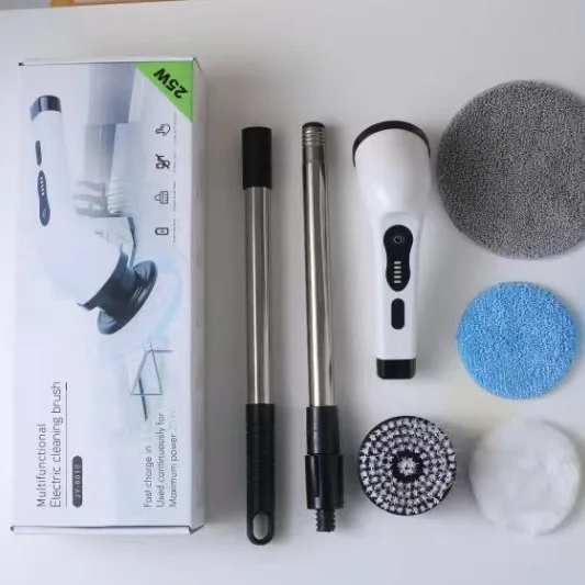 kitchen bathroom glass length dual-purpose brush hand-held powerful electric multi-functional cleaning brush artifact