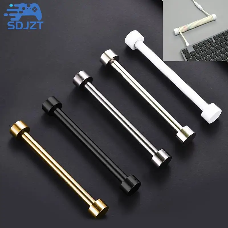 Coiled Keyboard Cable Protection Rod Coiled Keyboard Cable Weight Rod Reel Stick Cable Organizer