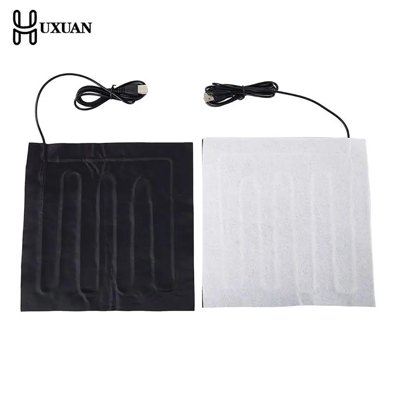 5V USB Fiber Heater Carbon Electric Heated Jacket Soft Cushion Winter Men Vest Heating Clothes Warmer Pads Keep Warm