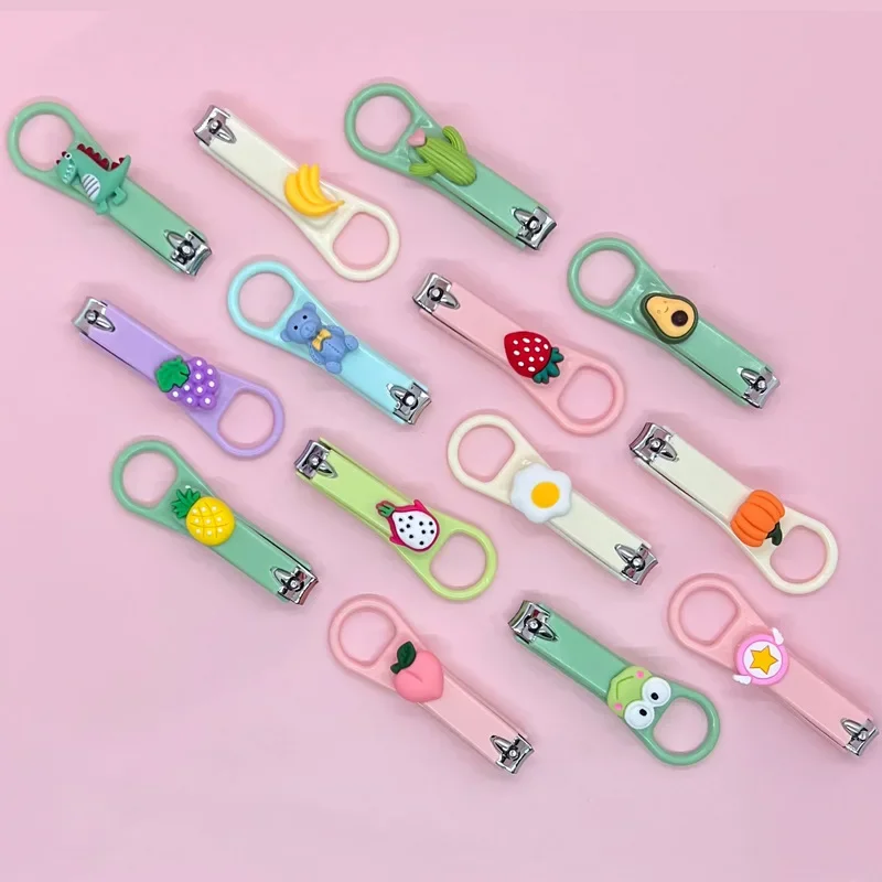 The perfect nail art gift, toenails cute and convenient folding nail clippers for girls