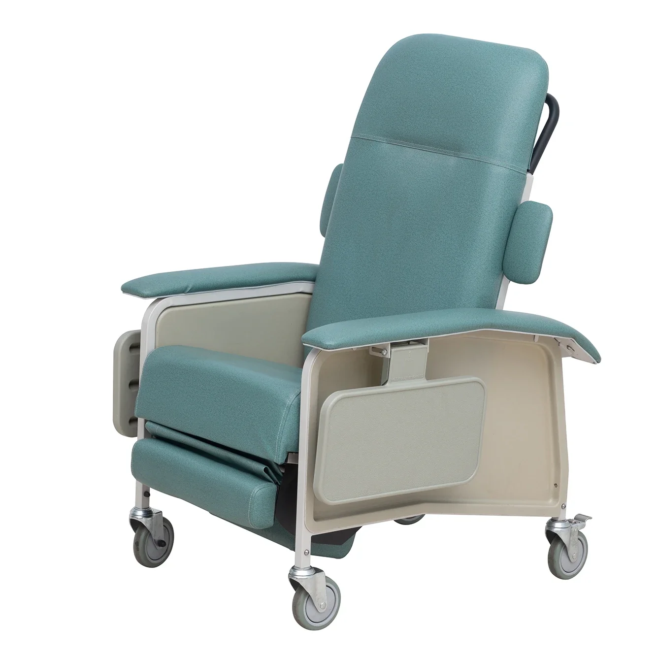 YFY-R02 Elderly Rehabilitation Chair with Small tabletop and Wheels