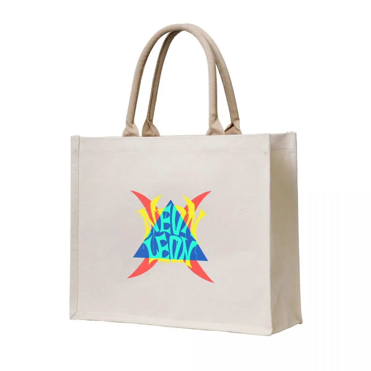 

NEON LEON Tote Bag Eco bag cloth bag woman shopper bags Women's shopping