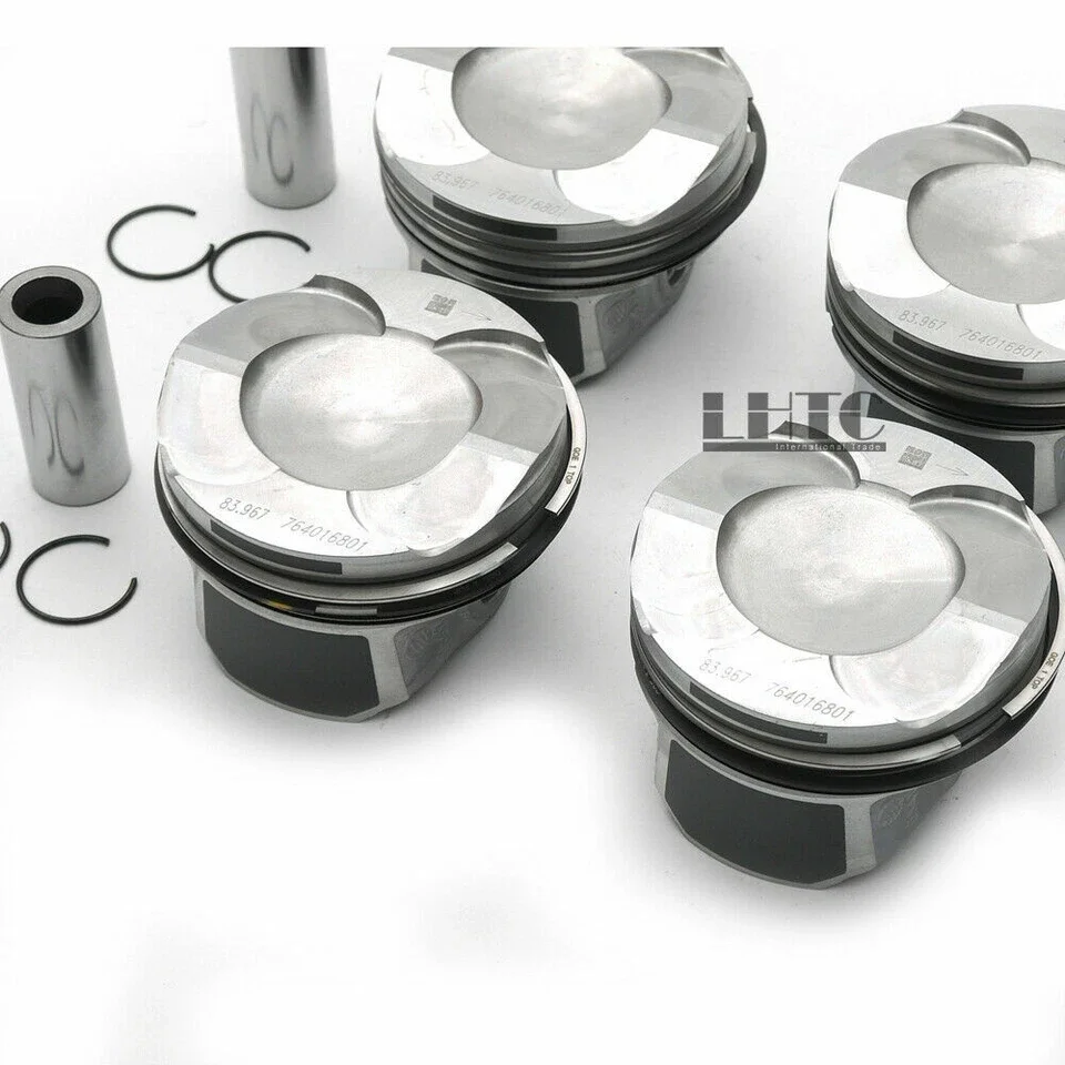 مكبس مع حلقات مجموعة 11:1 لسيارات BMW 320i F10 F11 F22 F30 F31 F32 F33 N20 N26 2.0 OE # 11 25 8 606 461/ 11 25 7 594 453