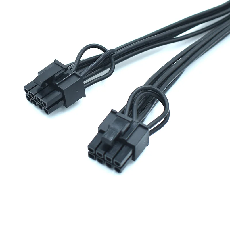 16 Pin Female to Dual 8 Pin(6+2) Male PCIe Conversion GPU 8pin Power Cable for Power Supply with 12+4pin 12VHPWR Port