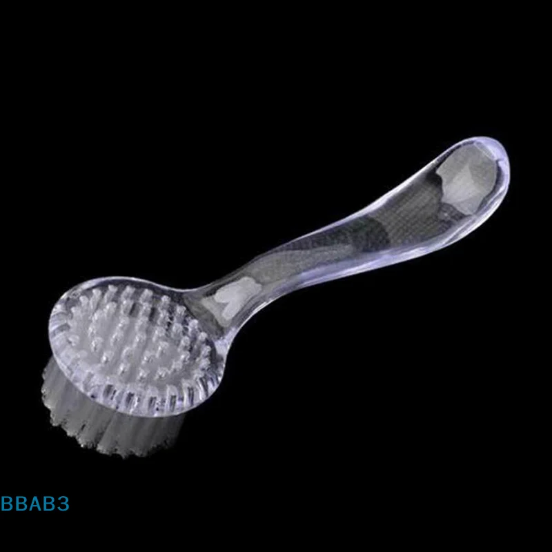 【B】فرش غبار الأظافر الناعمة ذات المقبض الطويل، فرش الأظافر، فرشاة مكياج مانيكير مزيل الغبار، منتجات أظافر جل أكريليك بالأشعة فوق البنفسجية