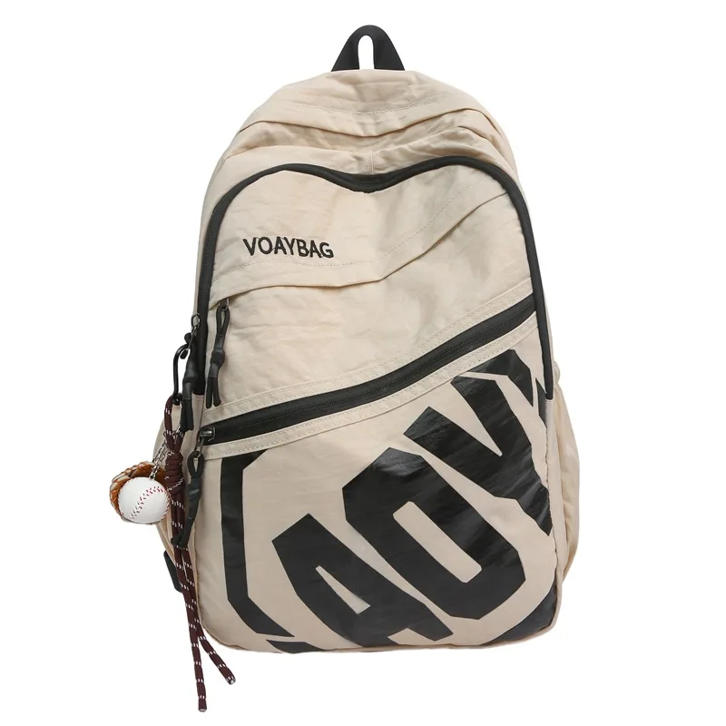

2025 Unisex School Backpack, Large Capacity for Commuting & Campus, Middle/High School, Stylish Lightweight Travel Bag