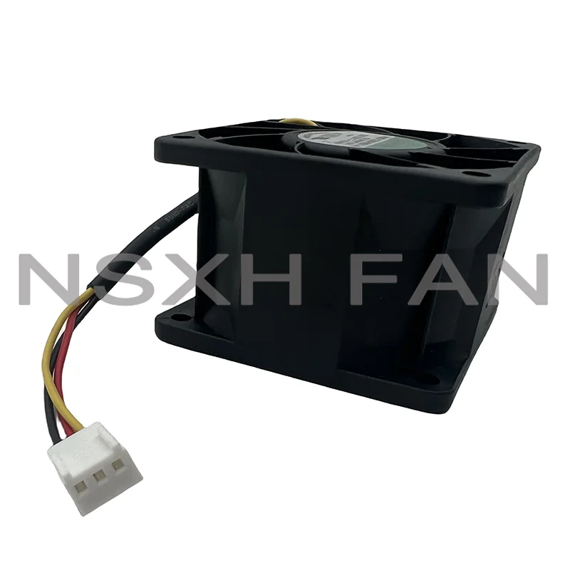 Dual Ball Bearing Cooling Fan, Novo, 6038, 12V, 10.6W, Servidor, PMD1206PMB1-A, 60x60x38mm