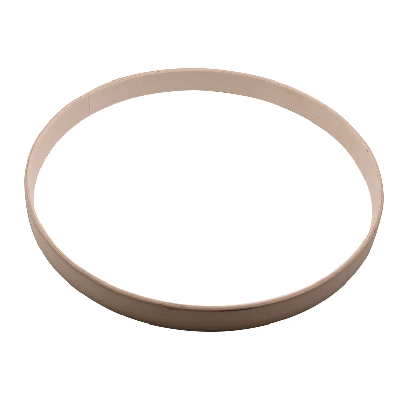 22inch 20inch poplar wood drum hoop natural wood hoop 1 piece