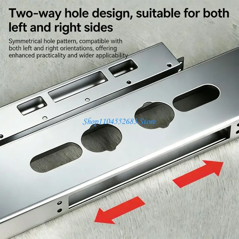 Y6GD Door Latches Guard Plates Outswing Door Security Protectors Cover Door Modification