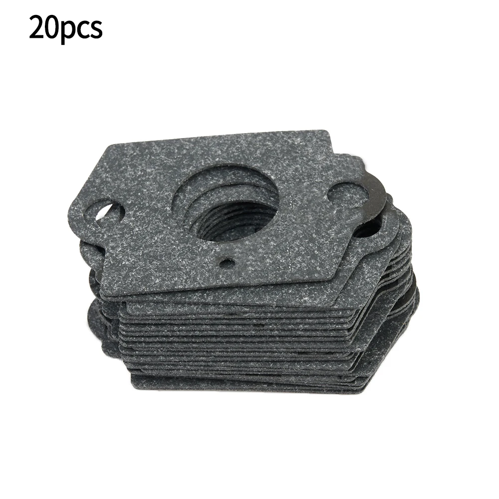 Conjunto de juntas de reconstrução de carburador, 20 peças para equipamentos poulan, peças de reposição para reparo e manutenção de carburador