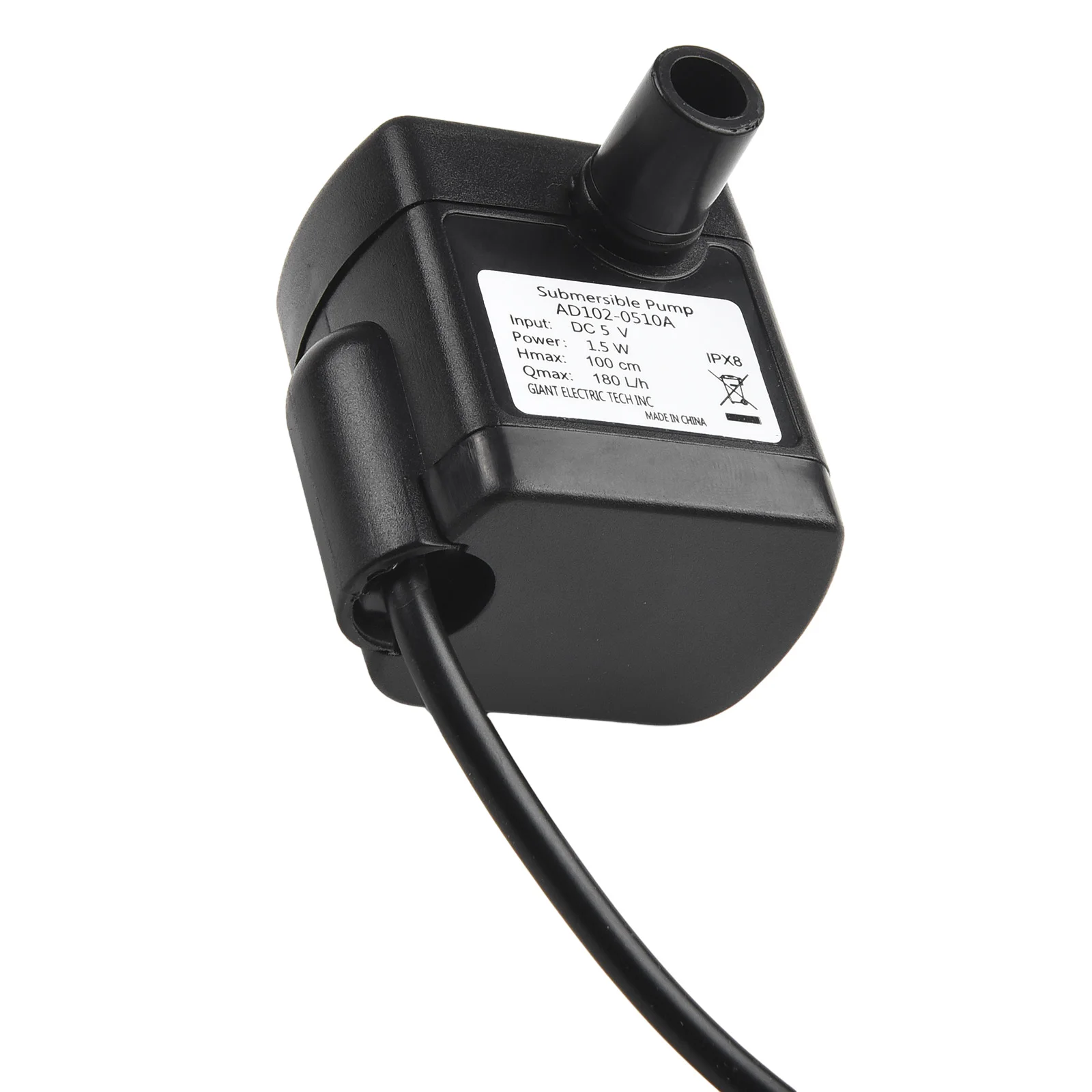 

Эффективный фонтанный водяной насос для небольших прудов и садов. Рабочее напряжение. Распыление 7 В, регулируемая высота от 30 до 60 см.