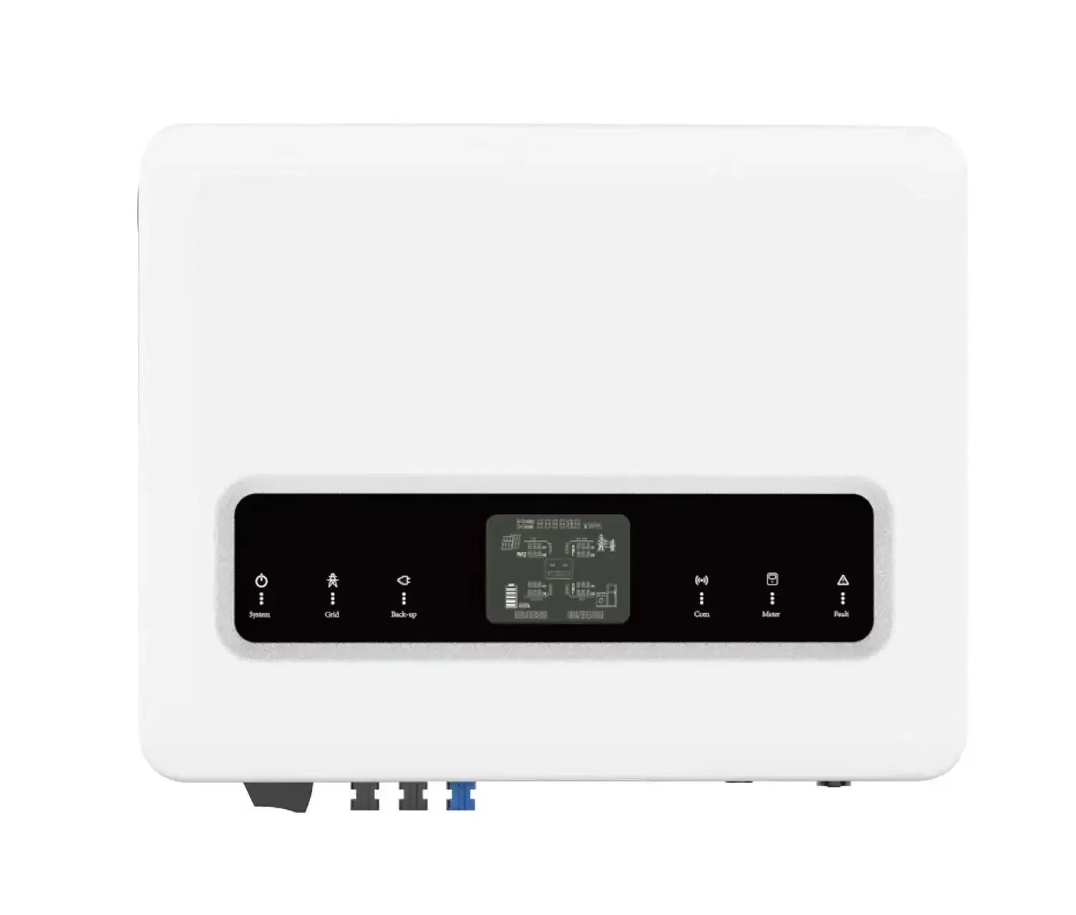 Single-Phase 5000W Hybrid Solar Panel Inverter Three-Phase 15KW/10KW 6KW Home Setup 48V Low Voltage IP65 Protection