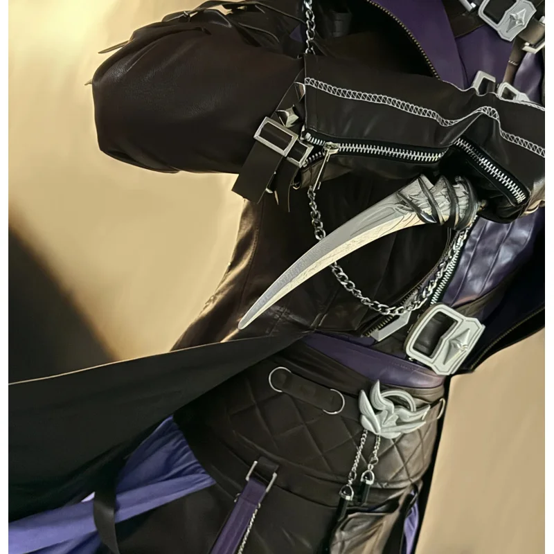 لعبة الحب والفضاء العميق رافاييل أنثى البطلة Nightwalker تأثيري حلي أنيمي شعر مستعار قناع الدعائم كرنفال حفلة لعب الأدوار الزي