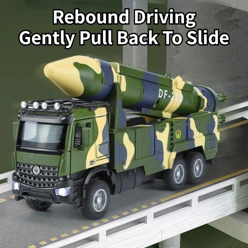 

Масштаб 1:35, DF-21D, сплав, военная ракетная машина, грузовик, игрушки, модели автомобилей, орнамент, звук, свет, развивающий набор игрушек, подарок