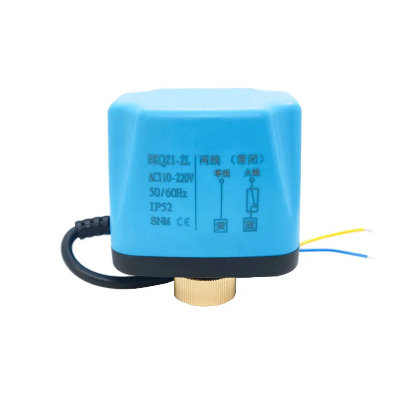 Elettrovalvola DN15-50 Motorized Ball Valve Actuator Accessories 2-wire power-off reset 220V 110V 24V 12V Electric Valve Motor Pneumatica — dettaglio 3