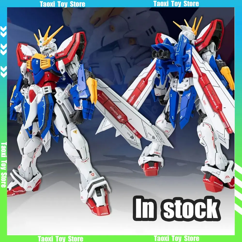 

In stock Fat Cat GF13-017NJⅡ RG 1/100 002 Magnification Series GOD Assemble Model Kit Action figure Desk Decor Collect Gifts Toy