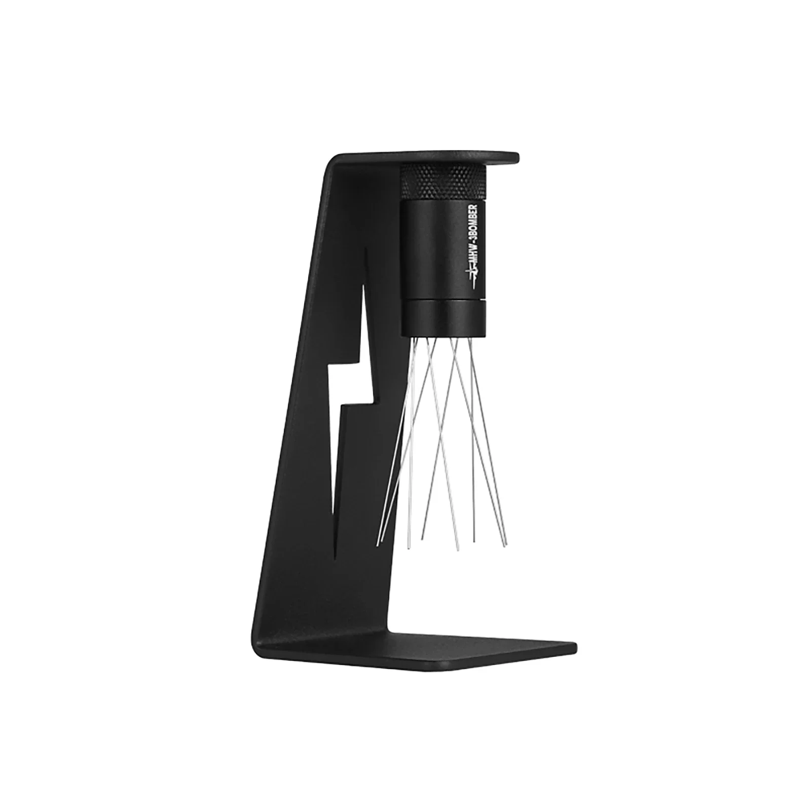 MHW-3BOMBER Espresso Coffee Stirrer with 6 Spare Needles Magnetic Absorption Stand Barista Coffee Stirring Distribution Tool 2.0