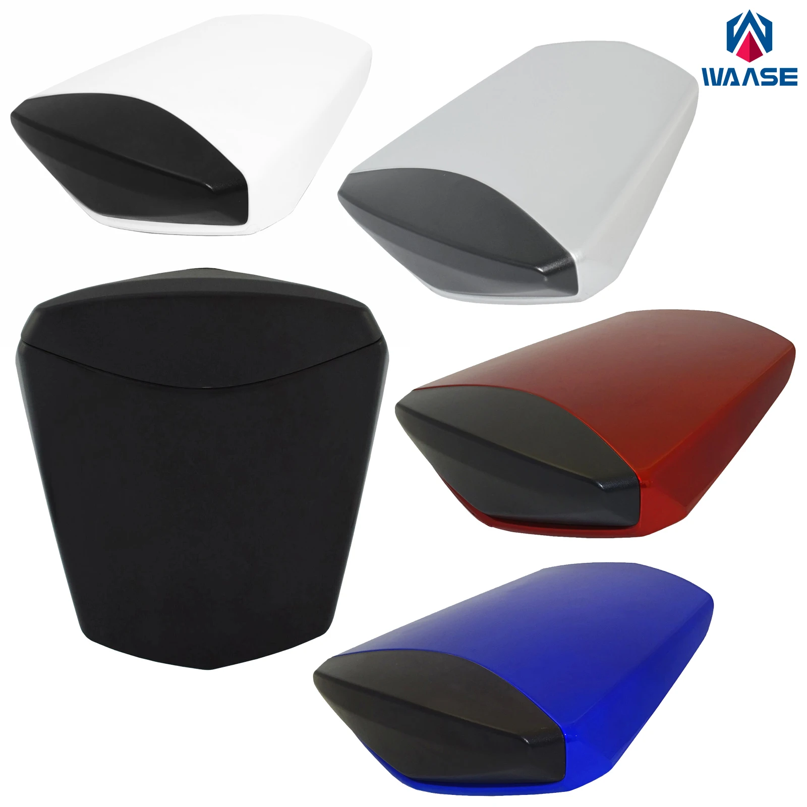 

waase For Yamaha YZF R6 YZF-R6 2003 2004 2005 Rear Passenger Pillion Solo Seat Cover Tail Cowl