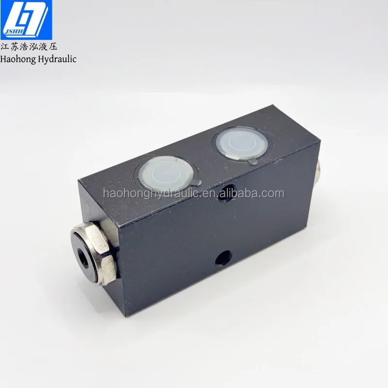 SO-H20L-01 Hydraulic Double Pilot Operated Directional Control Valve Two-way 350BAR
