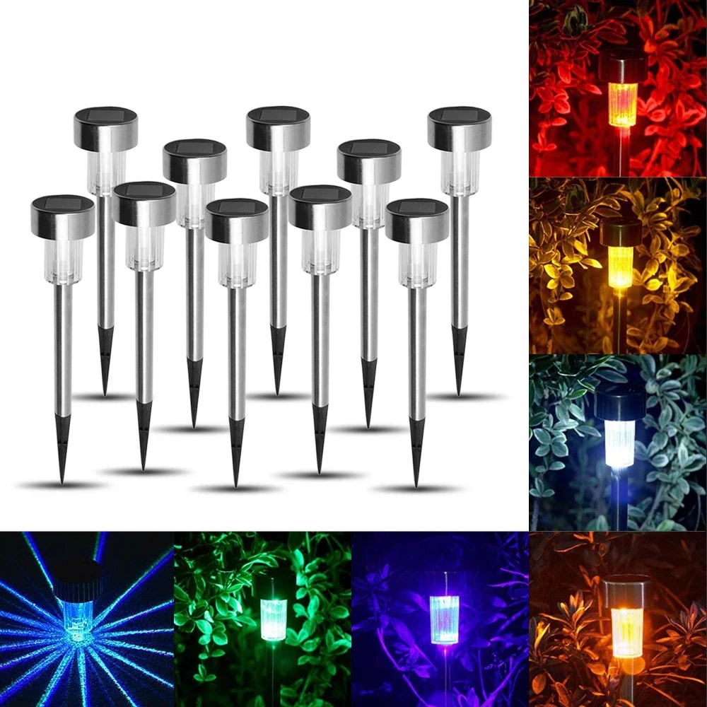 

5-30Pcs Solar Garden Decoration Tools Light Outdoor Solar Powered Lamp Waterproof Landscape Lighting for Pathway Patio Yard Lawn