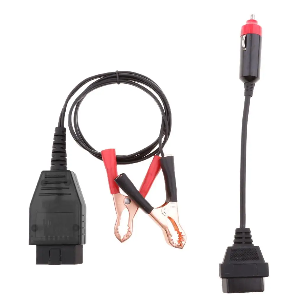 

Кабель OBDII 16-контактный: Сохранитель памяти, аварийный источник питания, диагностический инструмент для замены автомобильного аккумулятора