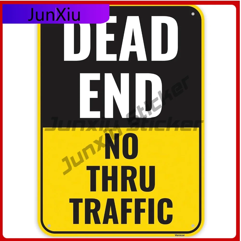 

1PC Dead End No Aesthetic Car Laptop Motor Home Bumper Walls Vinyl Decal Gift Aesthetic Vintage Unique Cute Unique Cool