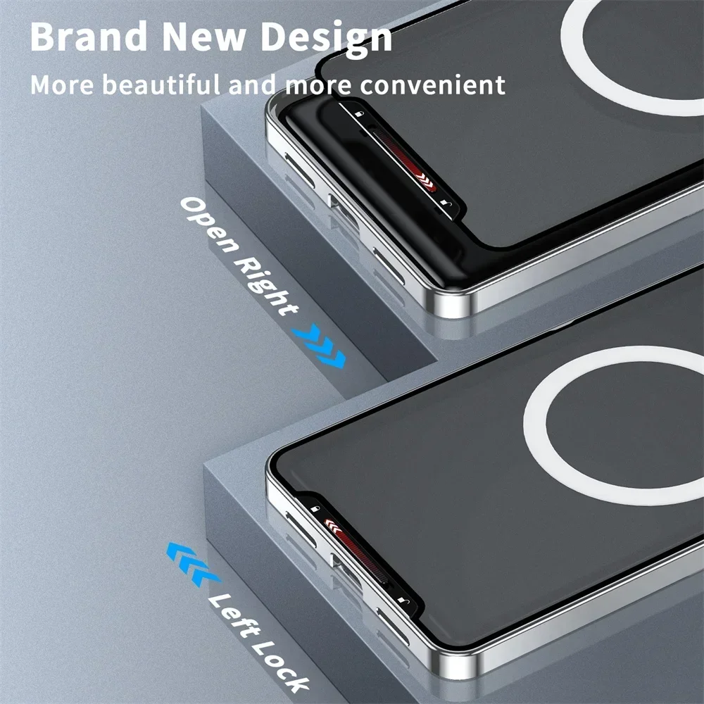 Luxury Metal Armor Case For Sony Xperia 1 VI Case Shockproof Full Lens Protection Cover Funda For Sony Xperia 5 V 1 V 10 IV Case
