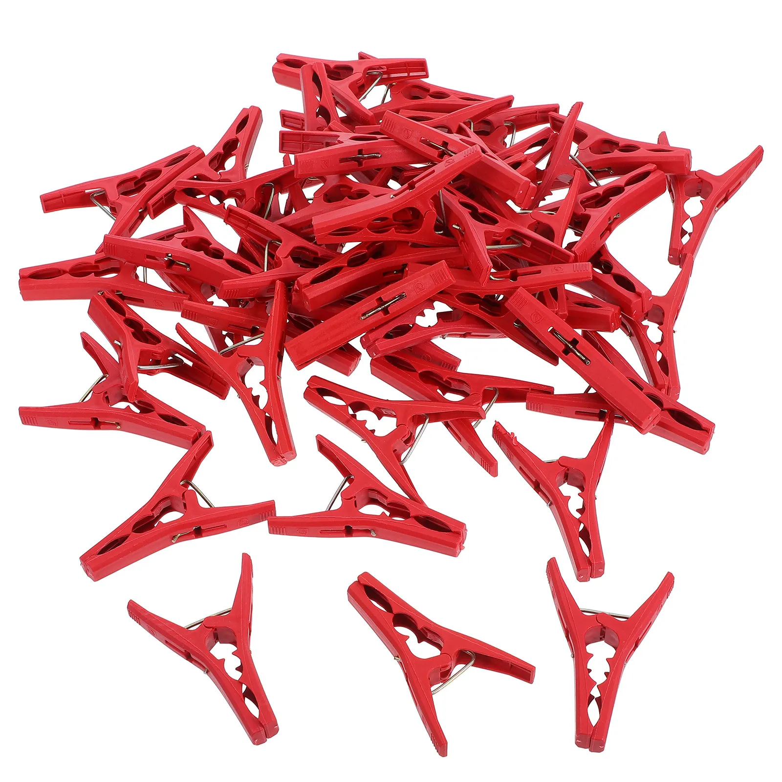 

50Pcs Tomato Plant Support Clips Plastic Vine Binding Clamps for Orchids Cucumbers Vegetables Garden Greenhouse Climbing Plants