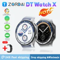 Zordai DT Watch X Smart Watch 4GB Amoled Screen for HUAWEI WATCH GT 4 Video Music Player Local Album U Disk Smartwatch for Men