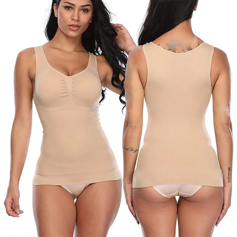 Tenue Amincissante à Haute artificiel asticité pour Femme, Vêtement en saillie, Rembourré, Précieux, Top, Compresse, Corset