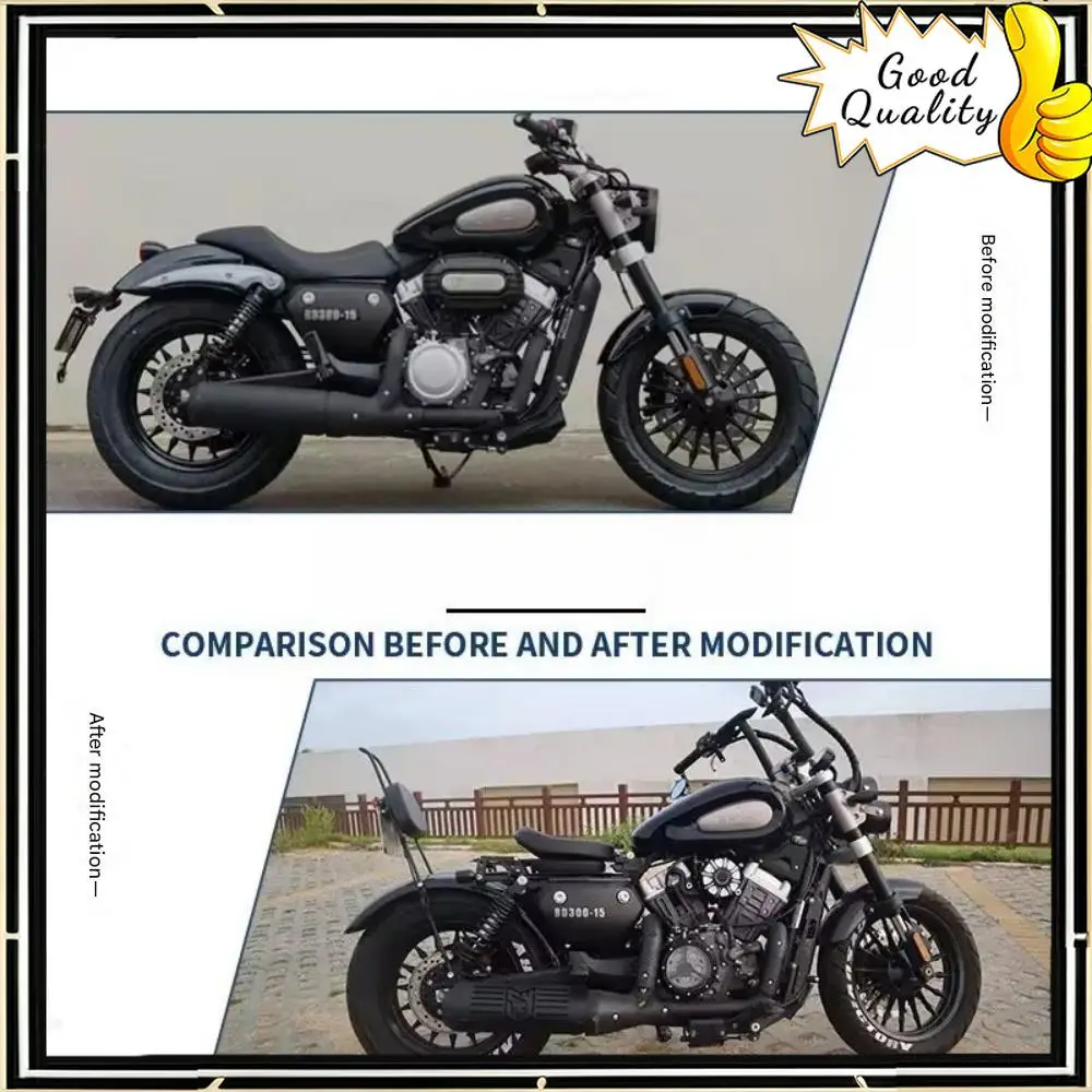 Applicable  for Keeway V Cruise 125 Keeway V302c short tail modified extended rear fender accessories BD300 retro long mud flap