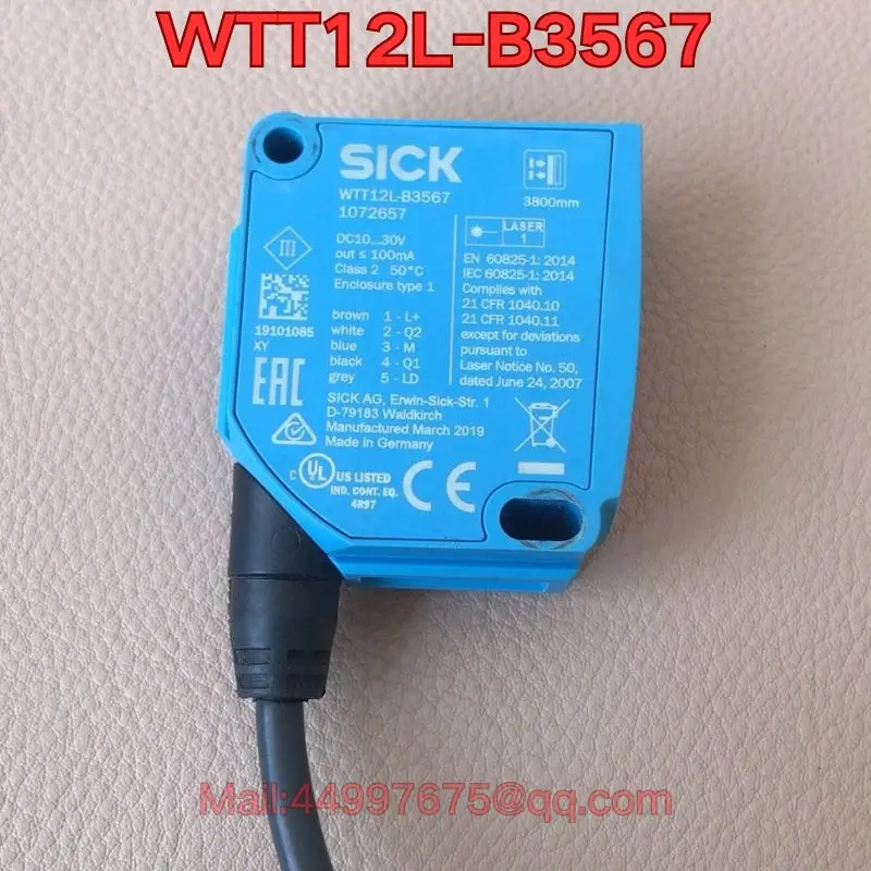 Second-hand WTT12L-B3567 sensor function test is normal The latest quotation in 2026