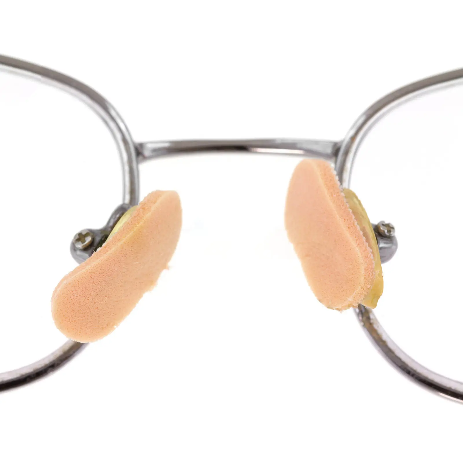 4Pairs Low Profile Nose Pads for Glasses Soft Sponge Adhesive Nose Pads Anti Slip Comfort Fit for Plastic and Metal Eyewear