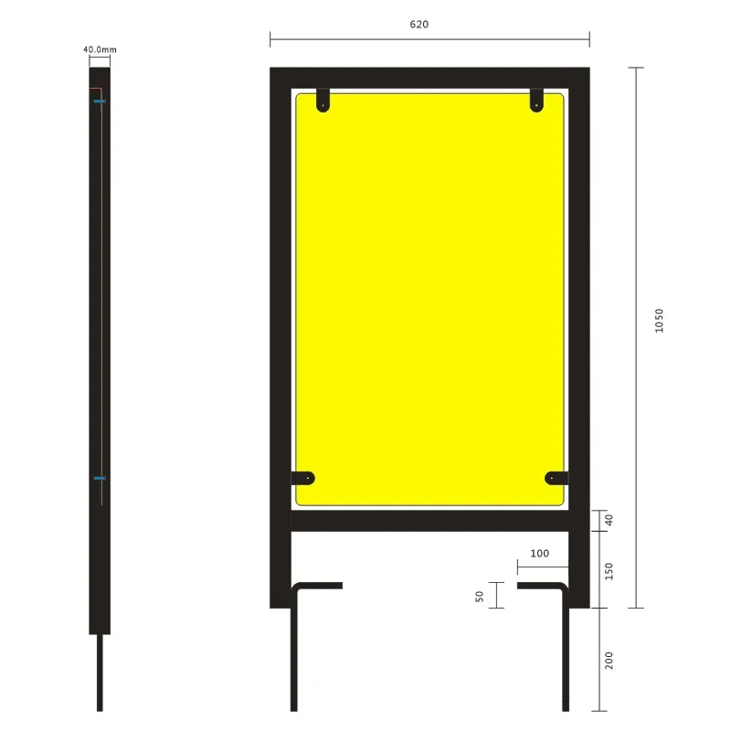 

Настройте подставку для вывесок, держатель для вывесок, заводская цена