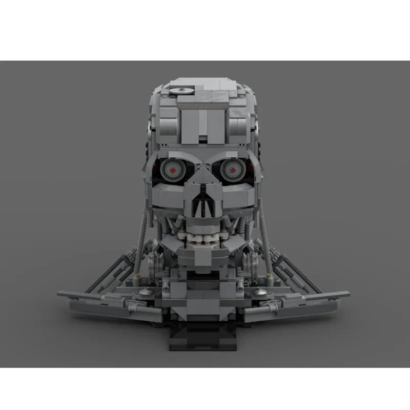 

Новый MOC- 142489 Классический фильм 2T-800, эндоскелет, будущее, 798 шт., подходит для 10300, модифицированные строительные блоки, игрушка, подарок на день рождения