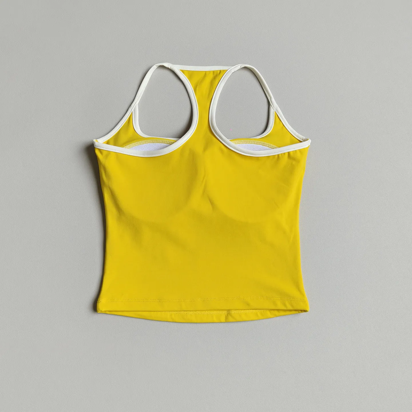 Damen Yoga-Top Pilates Push-Up Tanktop mit Aussparungen Atmungsaktiver Sport-BH Fitness Gym Yoga-Top Sexy Lauf-BH Sportbekleidung – Detail 5