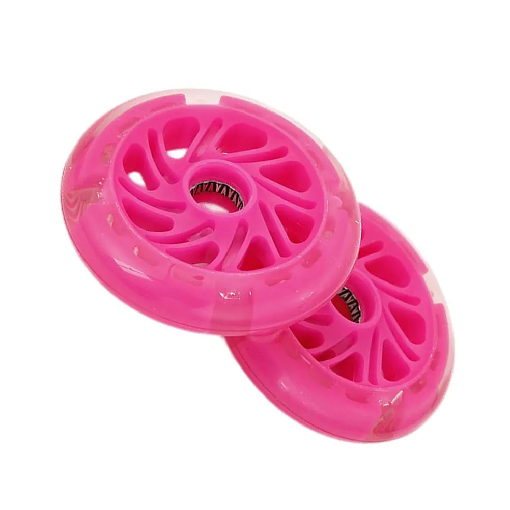 

2Pcs Kids Bike Training Wheels Luminous Stabilisers Children Bikes PU Material Non Slip Noise Free Easy Installation Auxiliary