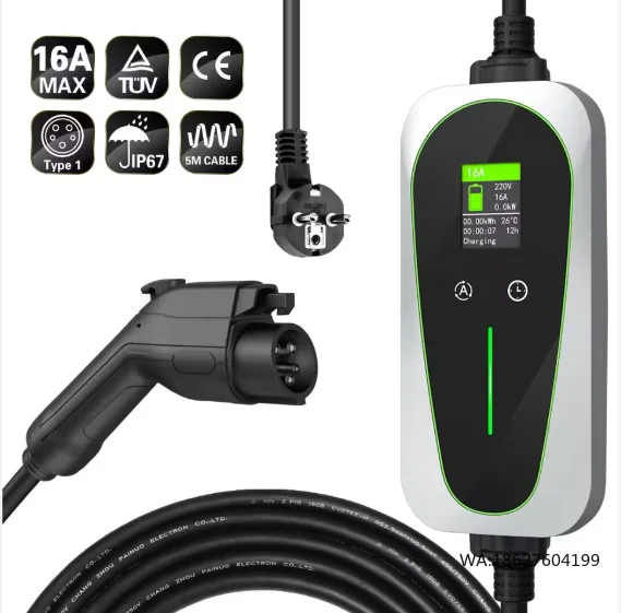 

Vehicle Charger Convenient Electric Car Charger Reliable Charging Lightweight Designed