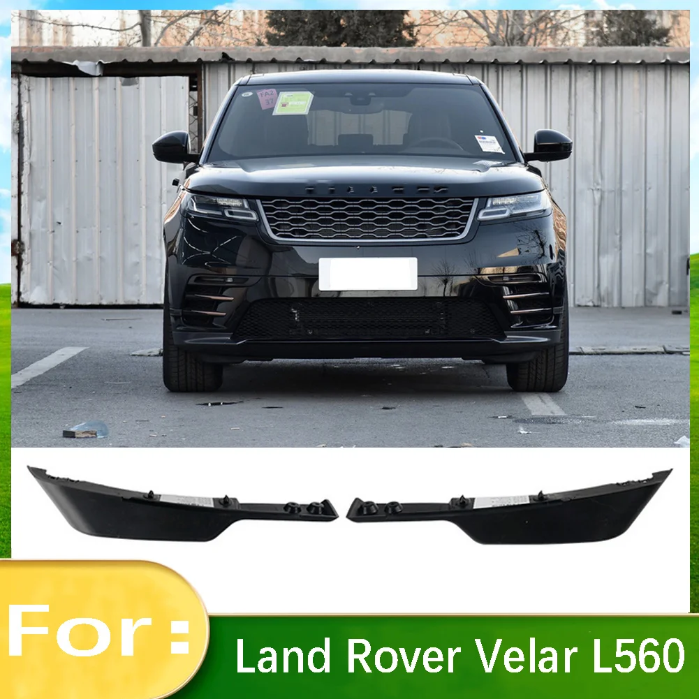 Car Front Bumper Lip Diffuser Splitter Spoiler Protector For Land Rover Range Rover Velar L560 2017 2018 2019 2020 2021 2022+