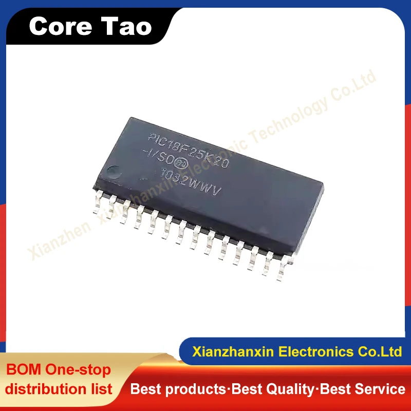 1pcs/lot PIC18F25K20-I/SO PIC18F25K20 SOP28 Microcontroller chip IC