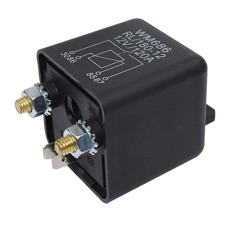 WM686 120A 12V/24V Starting Relay Power Automotive Heavy Current Start Relay Car High Current Relay