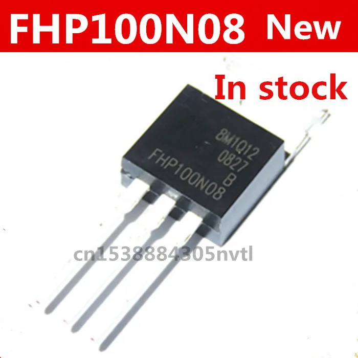 Asli 6 Buah/Lot FHP100N08 100A80V