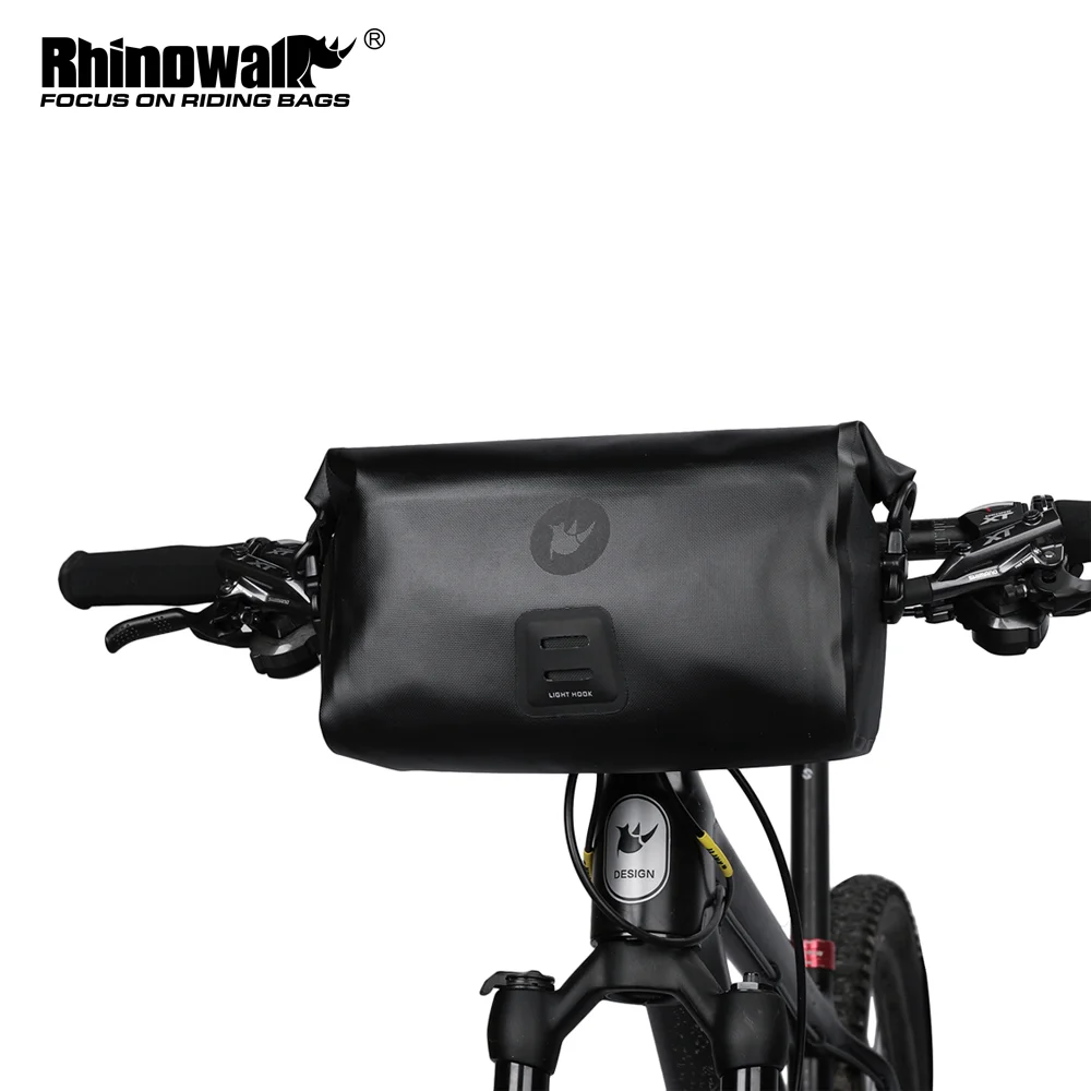 

Rhinowalk Bike Handlebar Bag 4L-12L Cycling Bag Waterproof Big Capacity Frame Front Tube Bag Trunk Pannier Bike Accessories