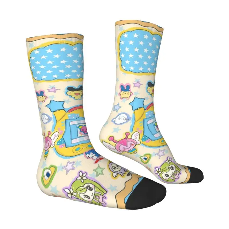 مخصص تماغوتشيز الكرتون الرجال طاقم الجوارب للجنسين مضحك 3D طباعة اللباس الجوارب