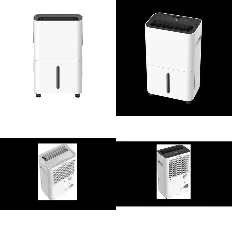 16L 20L Electric R290 Compressor Dehumidifier with LED Display Touch Screen App Control 40dB Silent Metal Household