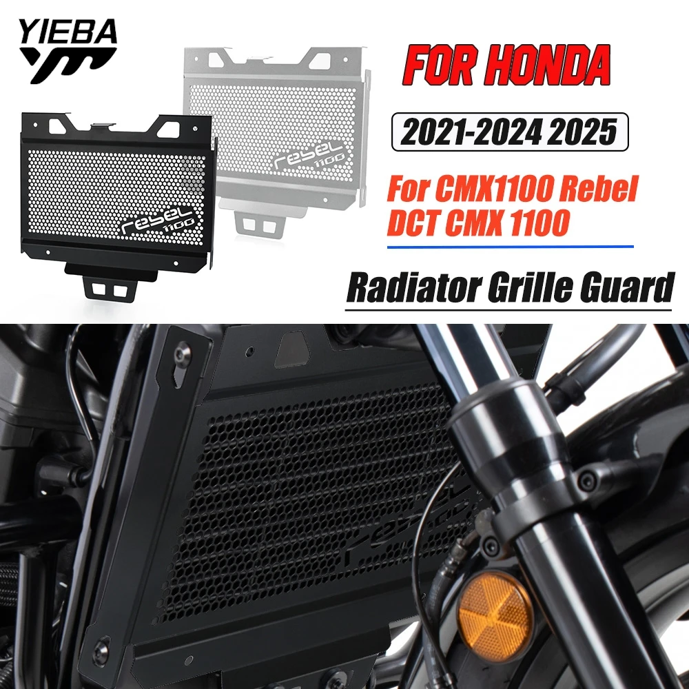 

Motocycle Radiator Grille Cover Water Tank Guard Protection FOR Honda CMX1100 Rebel DCT CMX 1100 2021 2022 2023 2024 2025